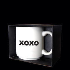 "xoxo" mini mug