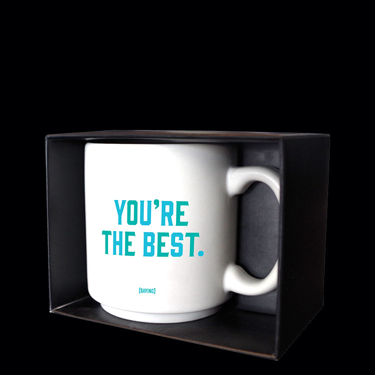 "you're the best" mini mug
