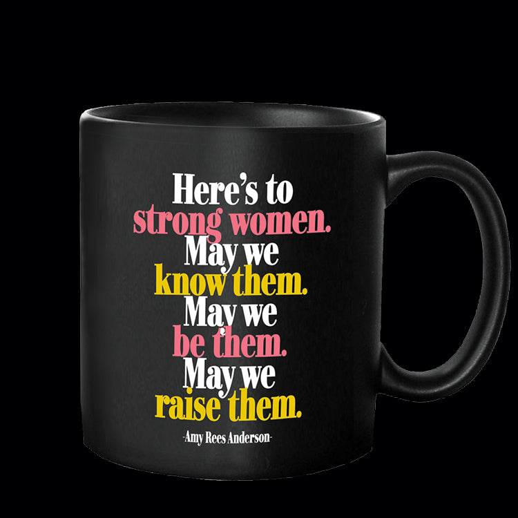 "strong women" mug