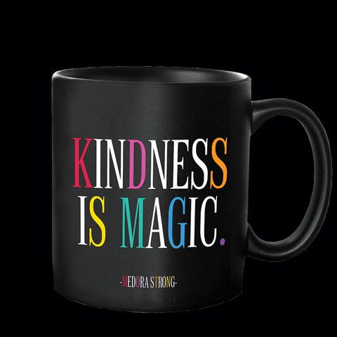 "kindness is magic" mug
