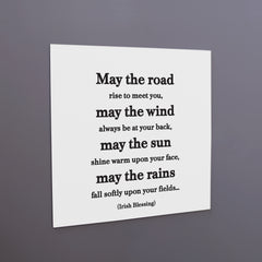 "may the road rise" magnet