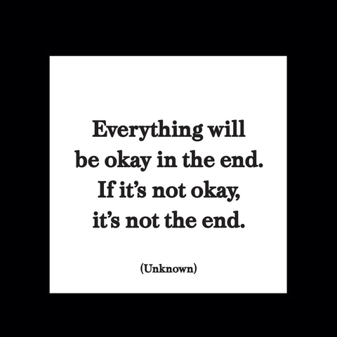 "everything will be okay" magnet