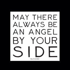 "angel by your side" magnet