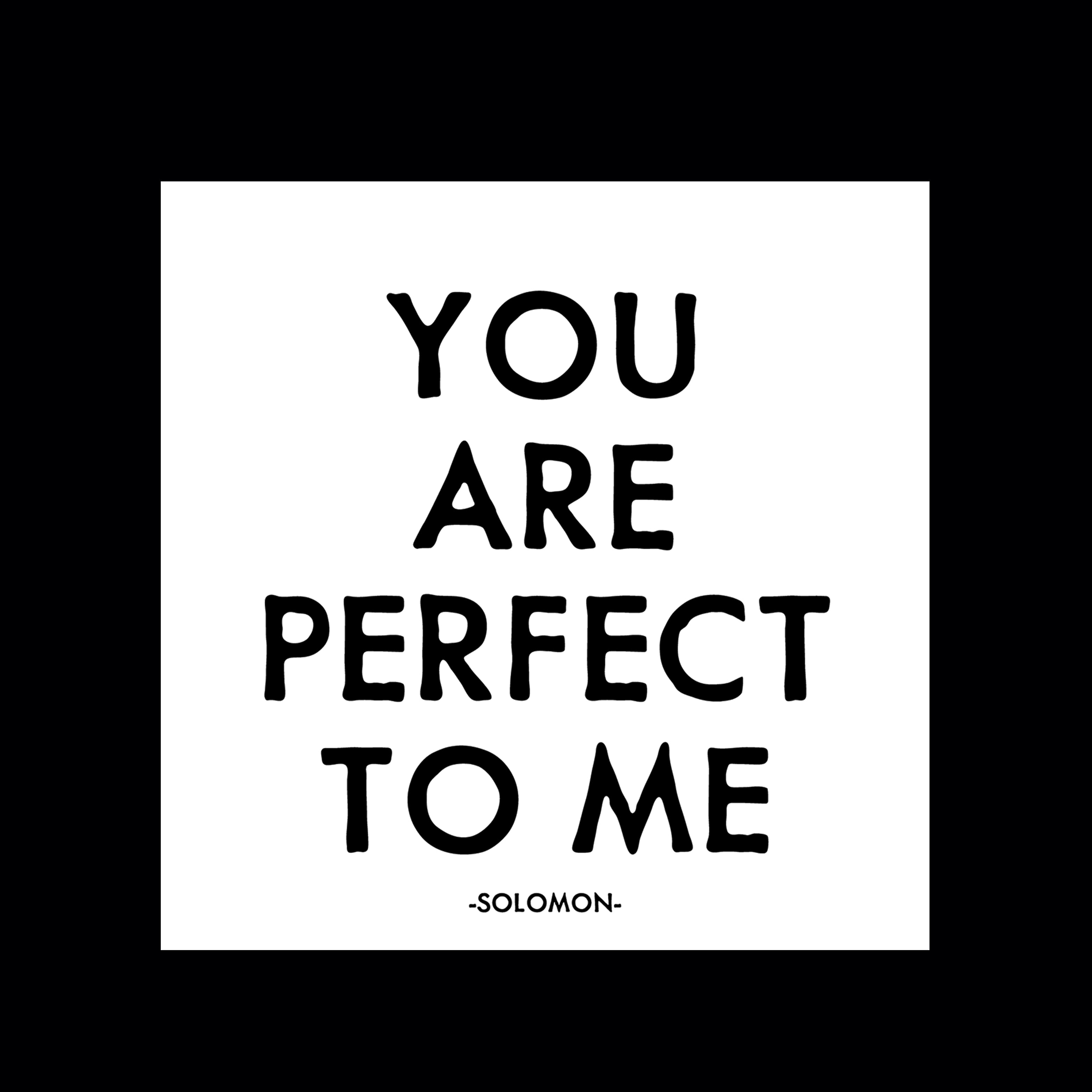 you are perfect to magnet – quotable