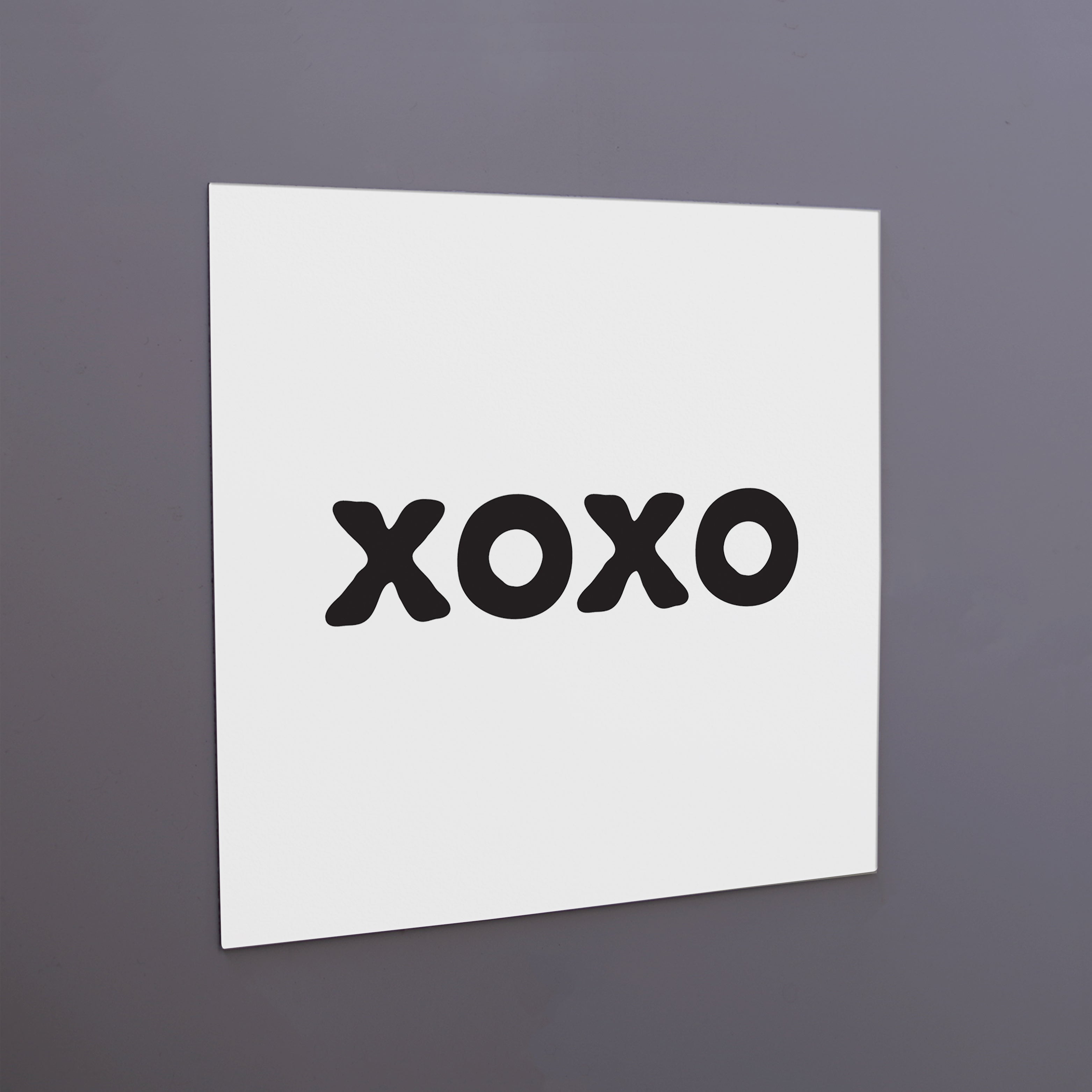 "xoxo" magnet