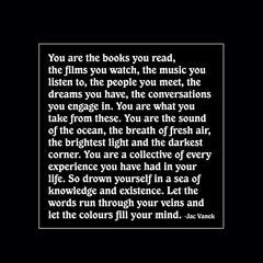 "you are the books you read" magnet