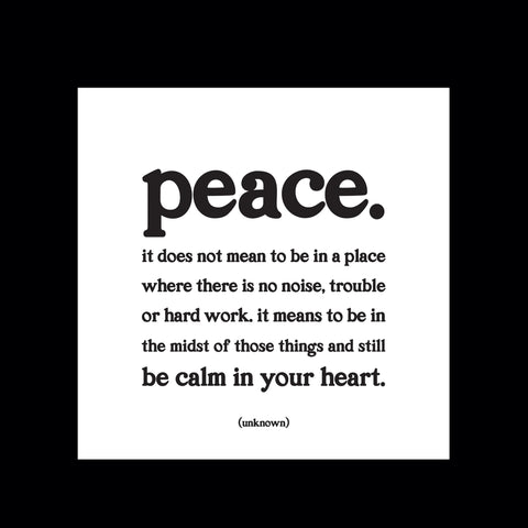"peace" magnet