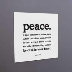 "peace" magnet