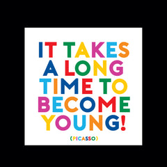 "to become young" magnet