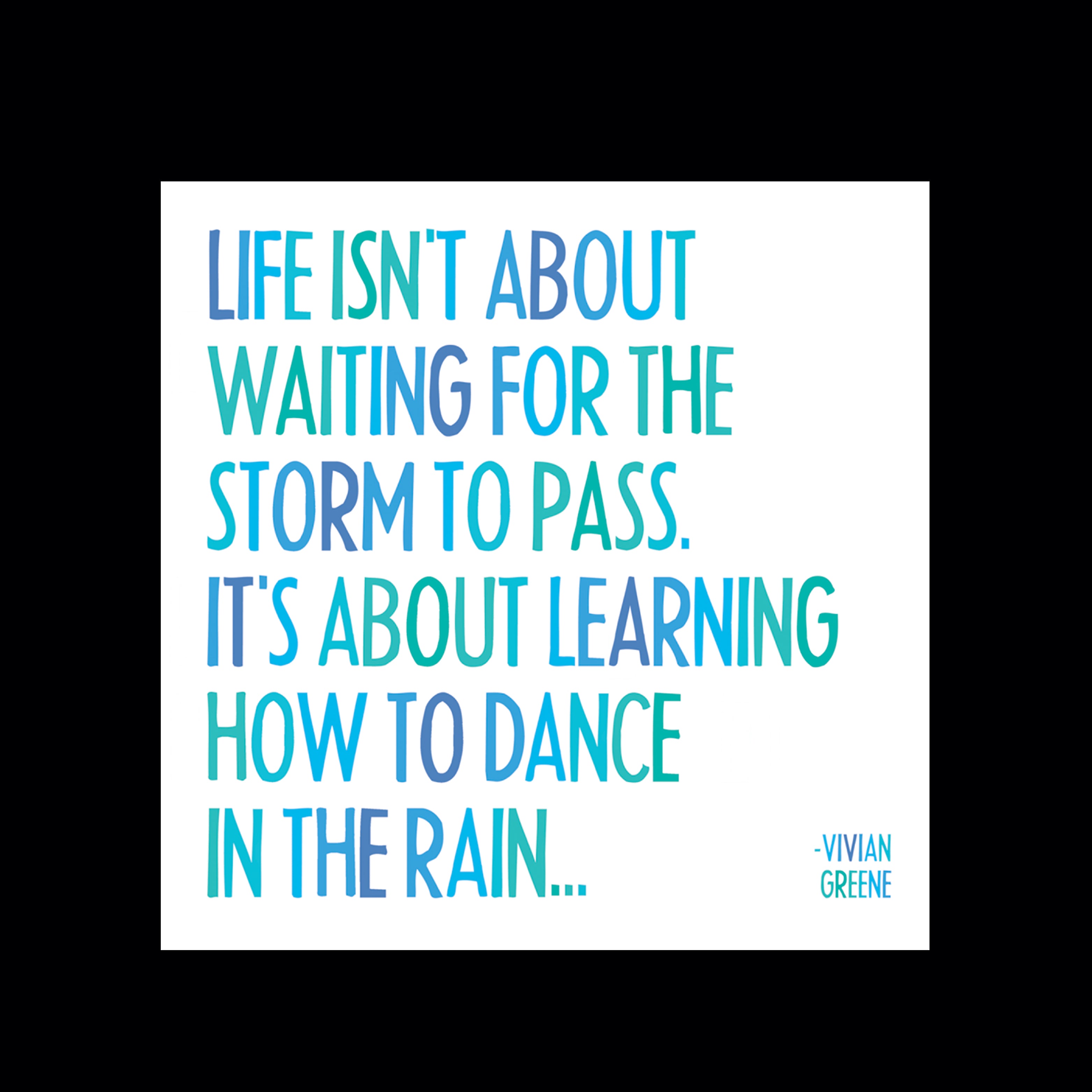 "dance in the rain" magnet