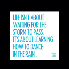"dance in the rain" magnet
