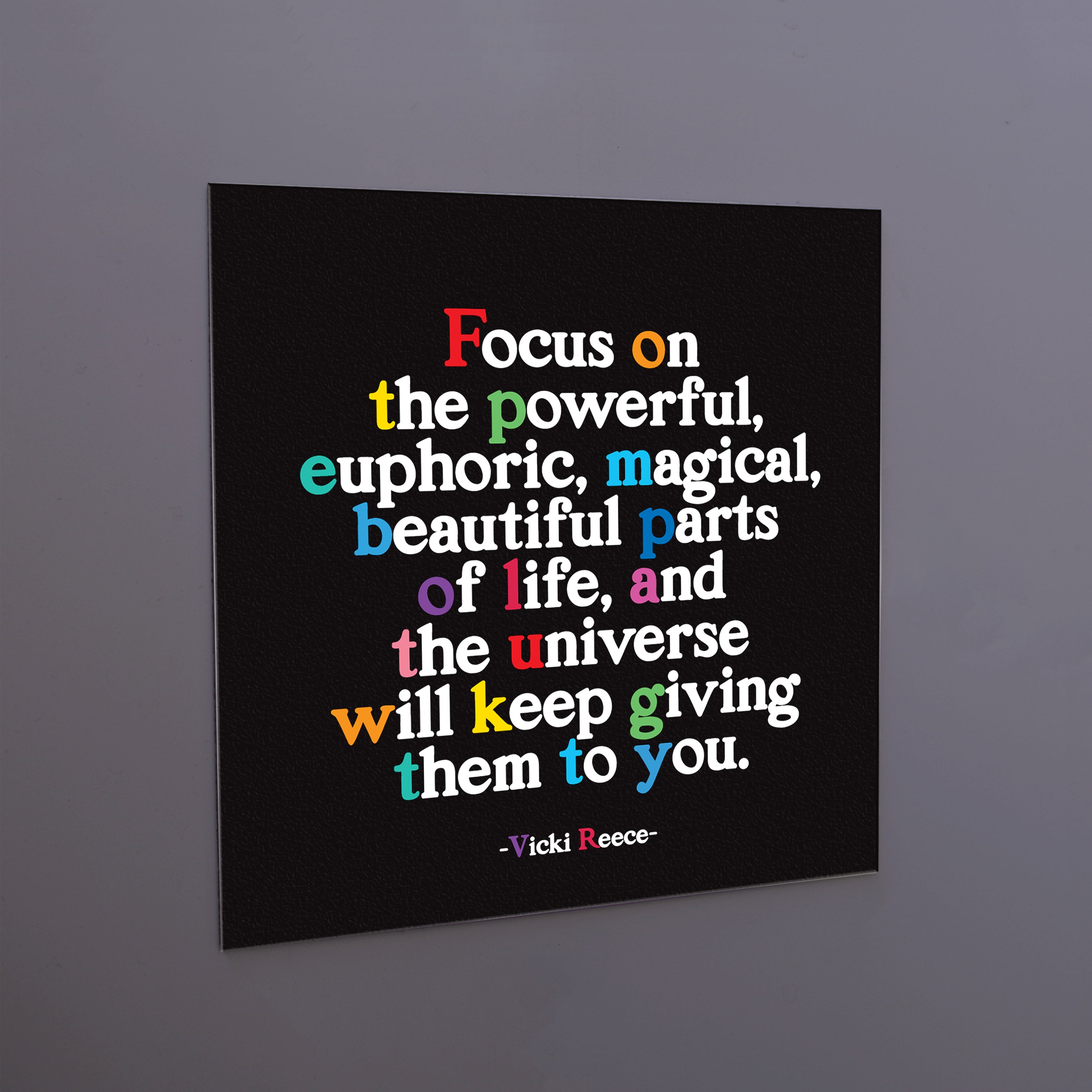 "focus on the powerful" magnet