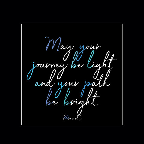 "may your journey" magnet