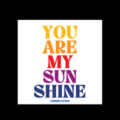 "you are my sunshine" magnet