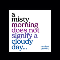 "a misty morning" magnet