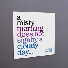 "a misty morning" magnet
