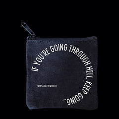 "going through hell" mini pouch