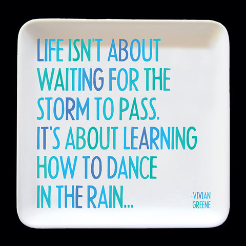 "dance in the rain" trinket dish