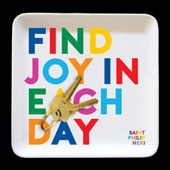 "find joy" trinket dish