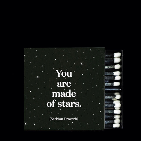 "made of stars" matchbox