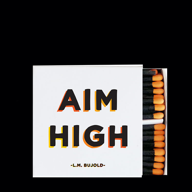 "aim high" matchbox