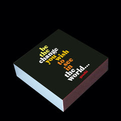 "be the change" matchbox