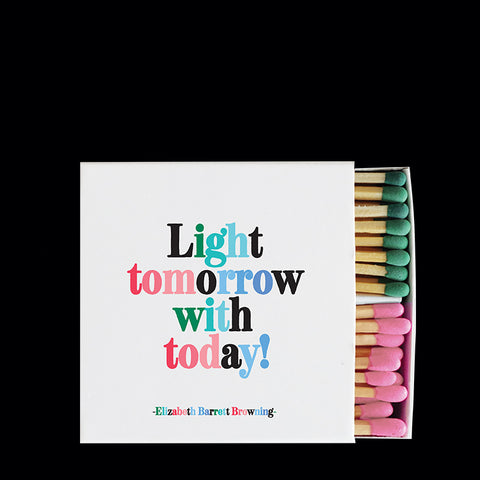 "light tomorrow" matchbox